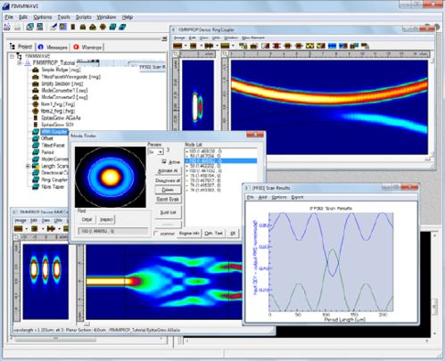 Photon Design光波导设计软件模块介绍 双向光传播工具